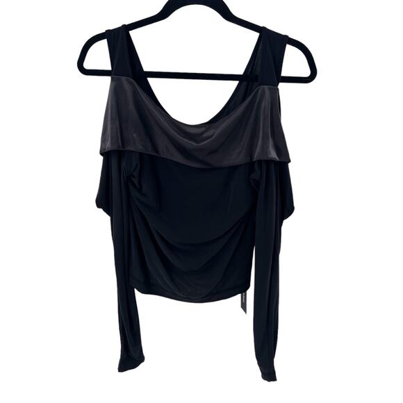 Diesel T Eira Tank Top Satin Dark Grey Blouse Women's Sz XS NEW - Picture 3 of 6